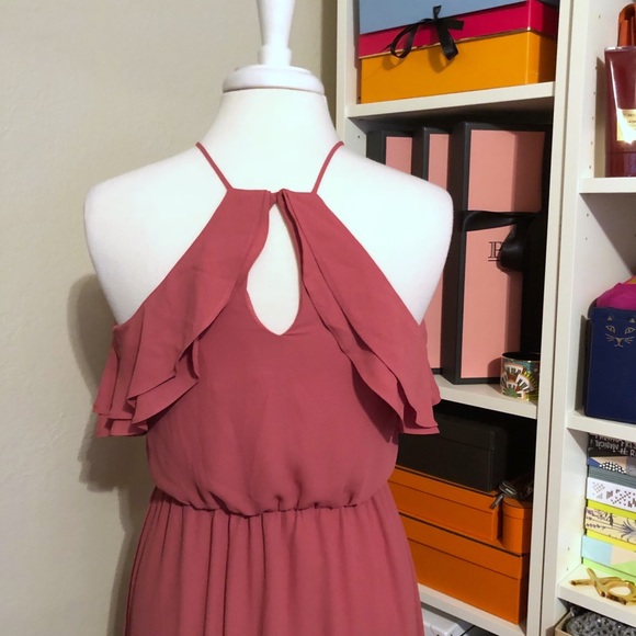 Romantic Date Night Dress with Ruffles - Picture 5 of 7